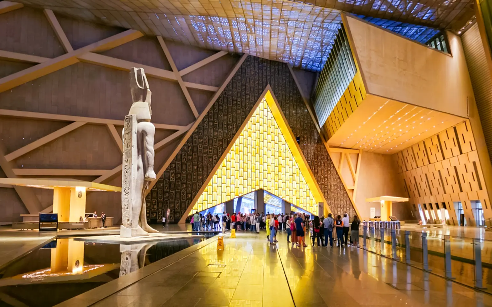 GRAND MUSEUM AND PYRAMIDS OF GIZA